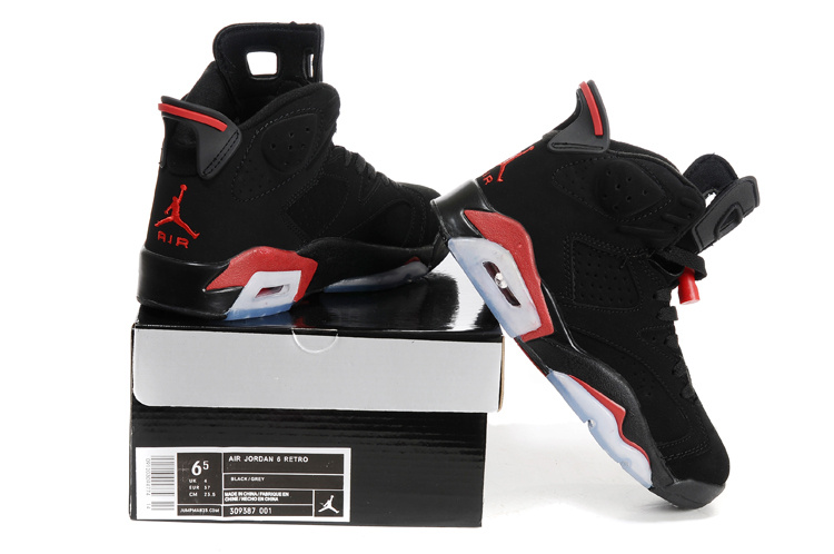 jordan 6 noir rouge